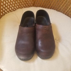 Brown Dansko Clogs